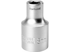 Hlavice nástrčná 1/2", 8 mm, L 38 mm, FORTUM