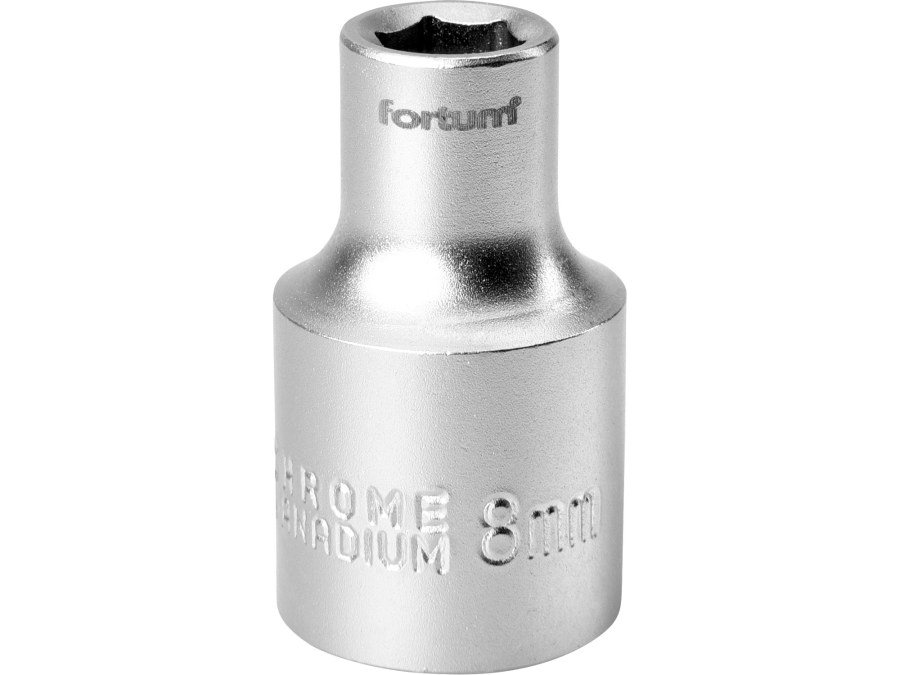 Hlavice nástrčná 1/2", 8 mm, L 38 mm, FORTUM - Nářadí ruční a elektrické, měřidla Nářadí ruční Klíče, hlavice nástrčné
