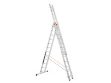 Žebřík trojdílný univerzální 3 x 12 příček 3,55m/8,65m PREMIUM