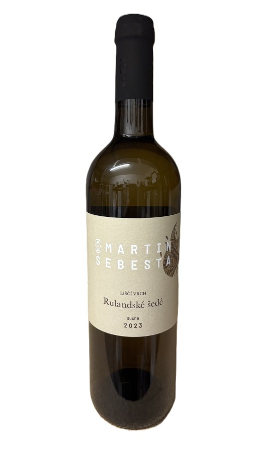 Víno Rulandské šedé PS 2023 suché, alk. 12,5%, 0,75 l, č. š. 1223 - Víno tiché Tiché Bílé