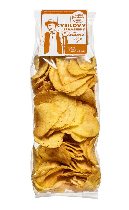 Brambůrky Cyrilovy hořčicové 100 g - Delikatesy Slané delikatesy