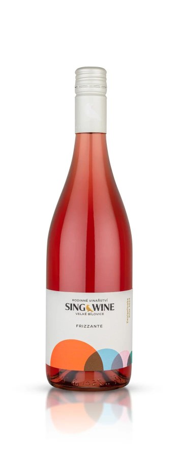 Zweigeltrebe Frizzante rosé 2025 polosuché č.š.35-25 0,75l alk. 11% - Víno perlivé