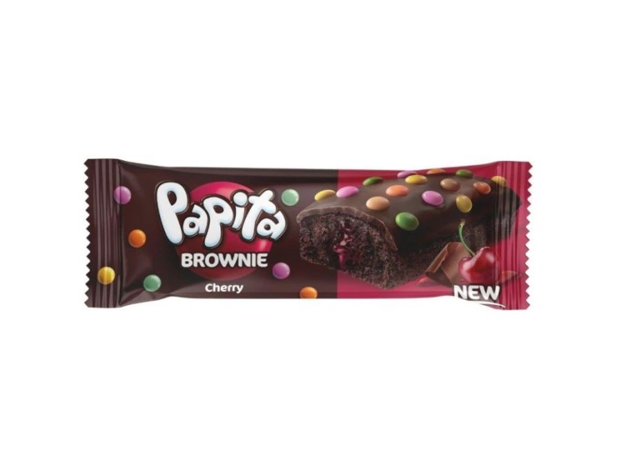 Papita cherry Brownie 40 g - Delikatesy Čokolády, bonbony, sladkosti