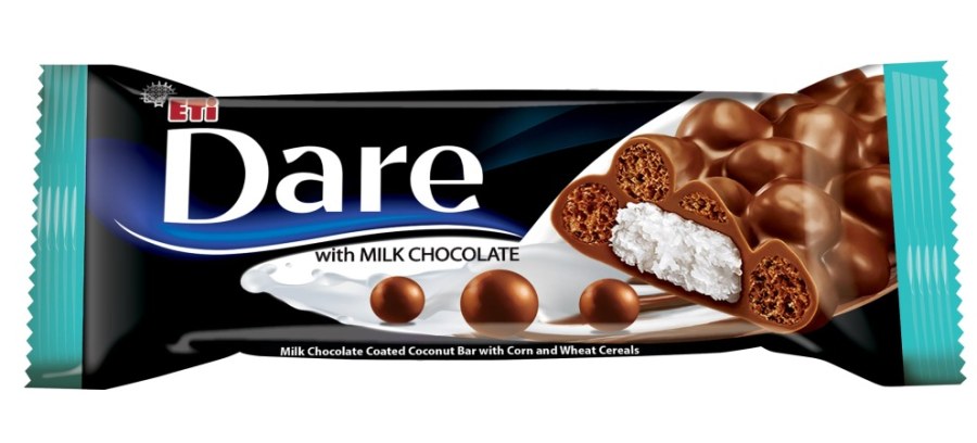 Tyčinka kokosová Dare 28 g - Delikatesy Čokolády, bonbony, sladkosti