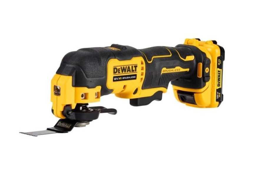 Bruska oscilační AKU DeWalt DCS353D2, 12V, 2x2,0Ah - Nářadí ruční a elektrické, měřidla Nářadí elektrické Brusky elektrické, přísl.