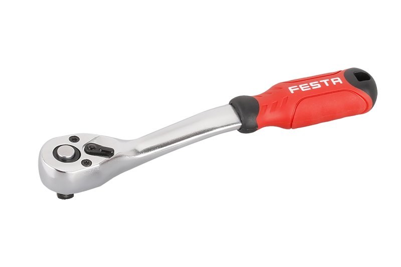 Ráčna vyhnutá 3/8" 72T CrV/CrMo FESTA - Nářadí ruční a elektrické, měřidla Nářadí ruční Gola sady a přísl.