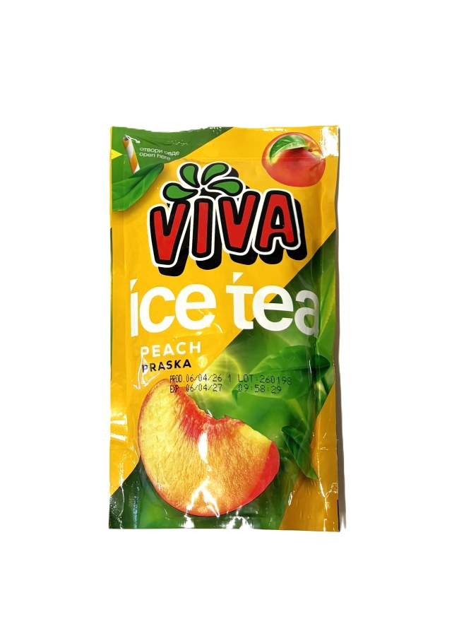 Čaj ledový broskev v sáčku 200 ml - Delikatesy Káva, čaj, nealkoholické nápoje