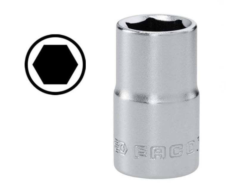 Hlavice metrická 14 mm 1/2" 6hranná FACOM Hlavice metrická 14 mm 1/2" 6hranná FACOM - Nářadí ruční a elektrické, měřidla Nářadí ruční Klíče, hlavice nástrčné
