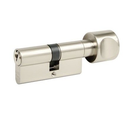 Vložka stavební s knoflíkem EURO PLUS EP.K30/35.nikl SU