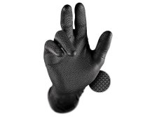 Rukavice jednorázové GRIPPAZ®246 velikost 11 černé