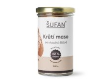 Maso krůtí ve vlastní šťávě 240 g ŠUFAN