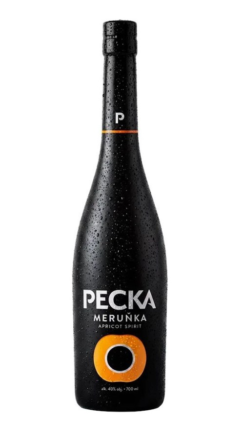 Slivovice Pecka meruňka 40 % 0,7 l - Whisky, destiláty, likéry Pálenka
