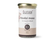 Maso hovězí ve vlastní šťávě 240 g ŠUFAN