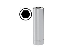 Hlavice nástrčná metrická prodloužená 10 mm 1/4" 6hranná FACOM