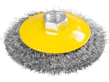 Kartáč miskový, vlnitý 100 mm, M14 x 2, drát 0.3 mm, CCB-501, Strend Pro