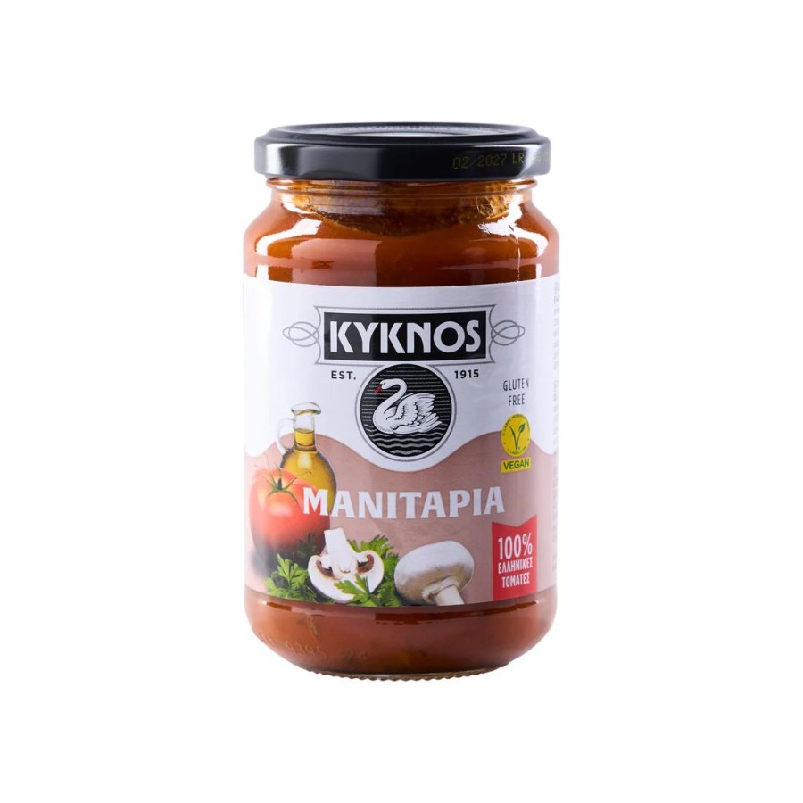 Omáčka řecká rajčatová s žampiony 350 g - Trvanlivé potraviny