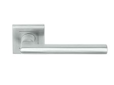 Kování rozetové KLESO HR H 1735S klika/klika klíč matná nerez E