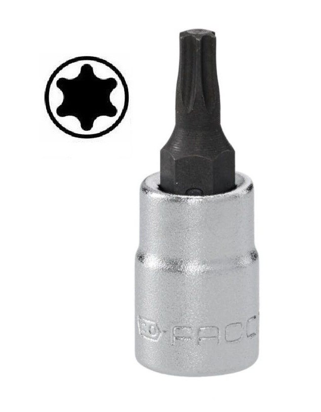 Hlavice 1/4" zástrčná TORX T20 Hlavice 1/4" zástrčná TORX T20 - Nářadí ruční a elektrické, měřidla Nářadí ruční Klíče, hlavice zástrčné