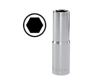 Hlavice prodloužená 13 mm 1/2" 6hranná 222573
