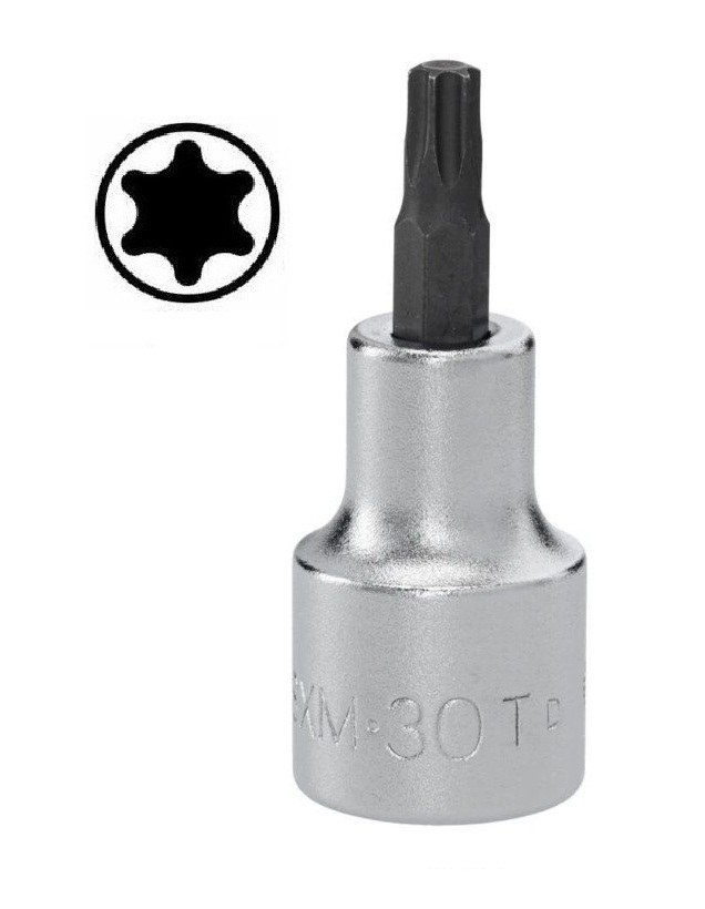 Hlavice zástrčná (torx) 1/2" TX T30 FACOM - Nářadí ruční a elektrické, měřidla Nářadí ruční Klíče, hlavice zástrčné