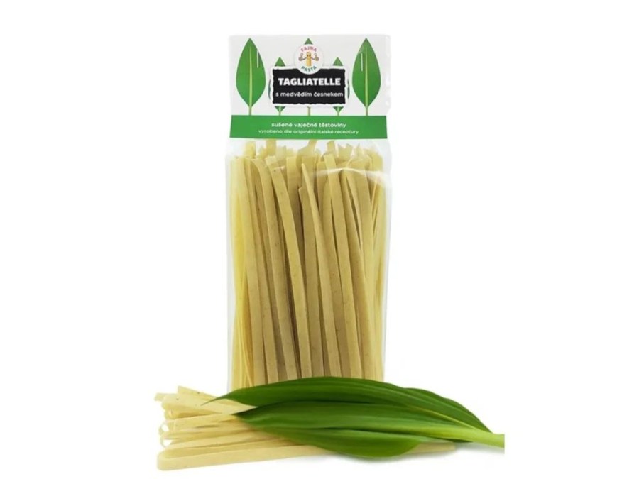 Nudle tagliatelle s medvědím česnekem 250 g - Trvanlivé potraviny