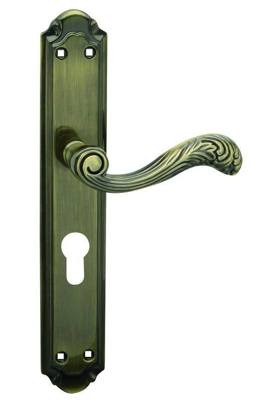Kování interiérové FLORENCE klika/klika 90 mm vložka bronz česaný OFS (C FLO90VBC) Kování interiérové FLORENCE klika/klika 90 mm vložka bronz česaný OFS (C FLO90VBC) - Kliky, okenní a dveřní kování, panty Kování dveřní Kování dveřní mezip. bronz, černá, černý nikl