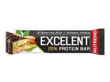 Tyčinka proteinová Excelent Protein Bar Double mandle+pistácie s pistáciemi 85 g