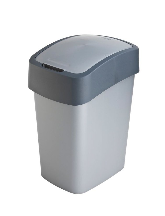 Koš odpadkový Curver® PACIFIC FLIP BIN 25 litrů, 34 x 26 x 47 cm, antracit / šedý Koš odpadkový Curver® PACIFIC FLIP BIN 25 litrů, 34 x 26 x 47 cm, antracit / šedý - Vybavení pro dům a domácnost Koše odpadkové, na prádlo, nákupní