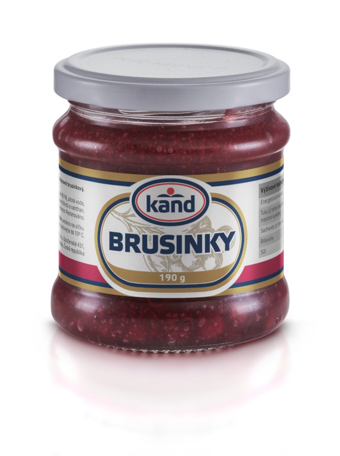 Brusinky KD 190 g - Trvanlivé potraviny