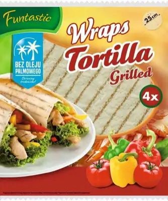 Tortilla gril 4 x 25 cm FT 250 g