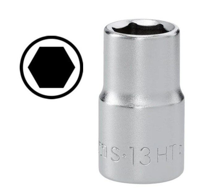 Hlavice metrická 13 mm 1/2" 6hranná FACOM Hlavice metrická 13 mm 1/2" 6hranná FACOM - Nářadí ruční a elektrické, měřidla Nářadí ruční Klíče, hlavice nástrčné