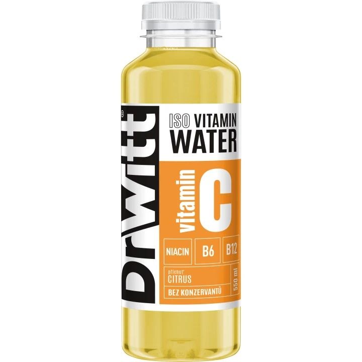 Voda minerální DrWitt 0,55 l citrus - Delikatesy Káva, čaj, nealkoholické nápoje