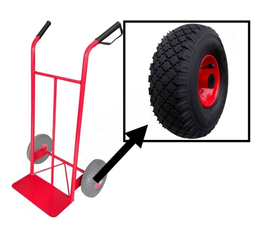 Rudl standartní, nafukovací kola průměr 260 mm, lopata 400 x 200mm, nosnost 250 kg Rudl standartní, nafukovací kola průměr 260 mm, lopata 400 x 200mm, nosnost 250 kg - Žebříky, manipul.technika, kolečka Manipulační stroje a pomůcky Rudlíky