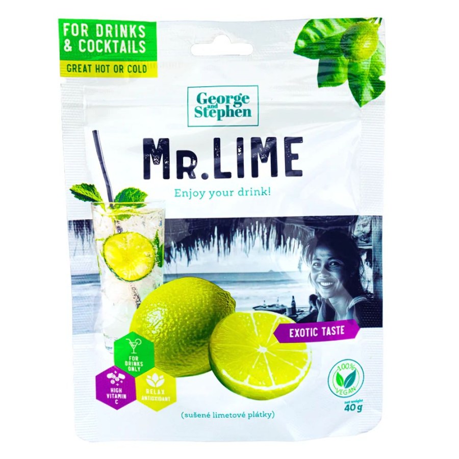 Limetka sušená plátky 40 g Mr.LIME - Delikatesy Ořechy, sušené ovoce, müsli, kaše