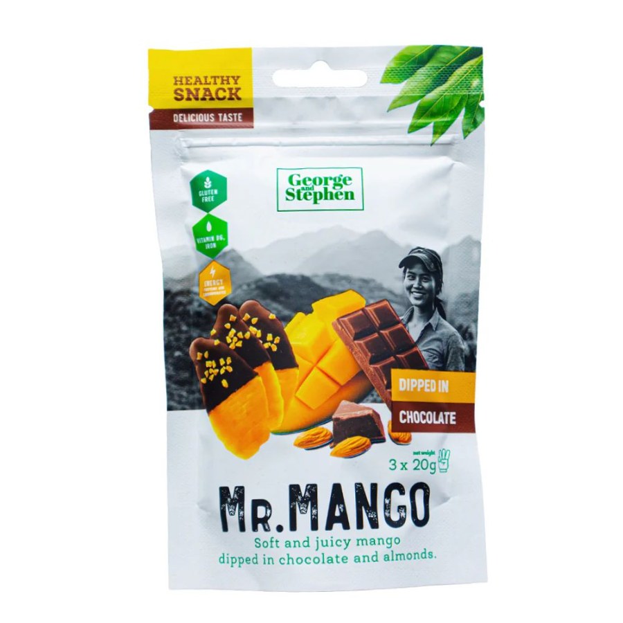 Mango sušené v čokoládě 3 x 20 g Mr.MANGO