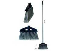 Smeták SLIM s tyčí 120 cm 23 x 3 cm šedý