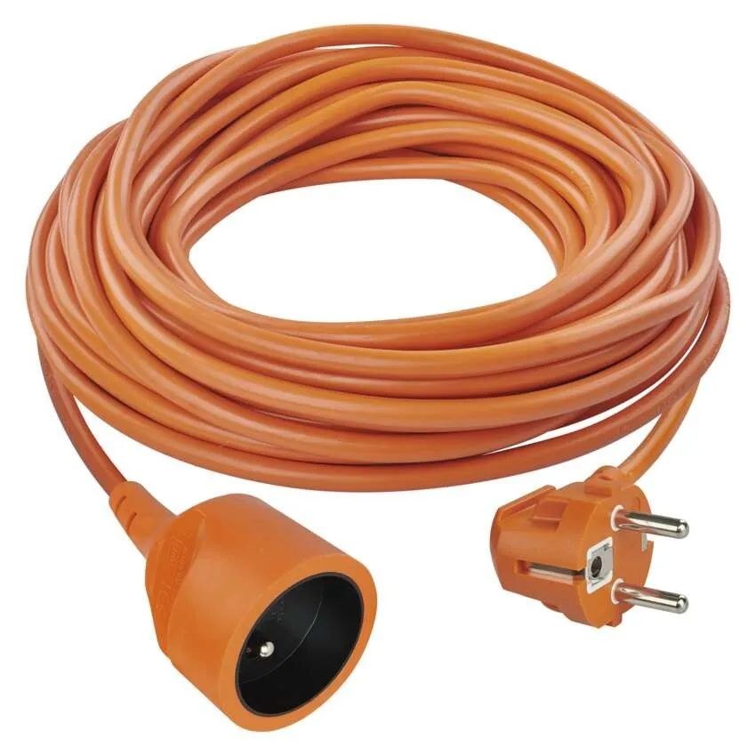 Kabel prodlužovací 20 m 1 zásuvka 1,5 mm2 oranžový P01120 Kabel prodlužovací 20 m 1 zásuvka 1,5 mm2 oranžový P01120 - Vybavení pro dům a domácnost Svítilny, žárovky, elektrické přísl.