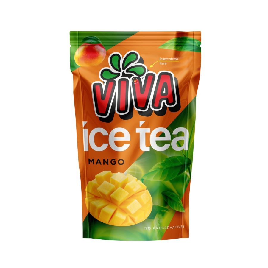 Čaj ledový mango v sáčku 200 ml - Delikatesy Káva, čaj, nealkoholické nápoje