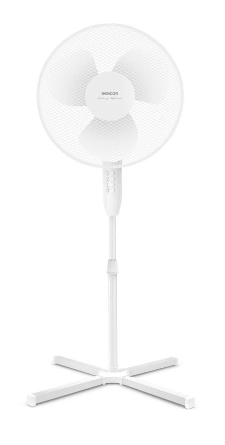 Ventilátor stojanový průměr 40 cm SFN 4010WH Sencor - Vybavení pro dům a domácnost Doplňky a pomůcky kuchyňské, bytové