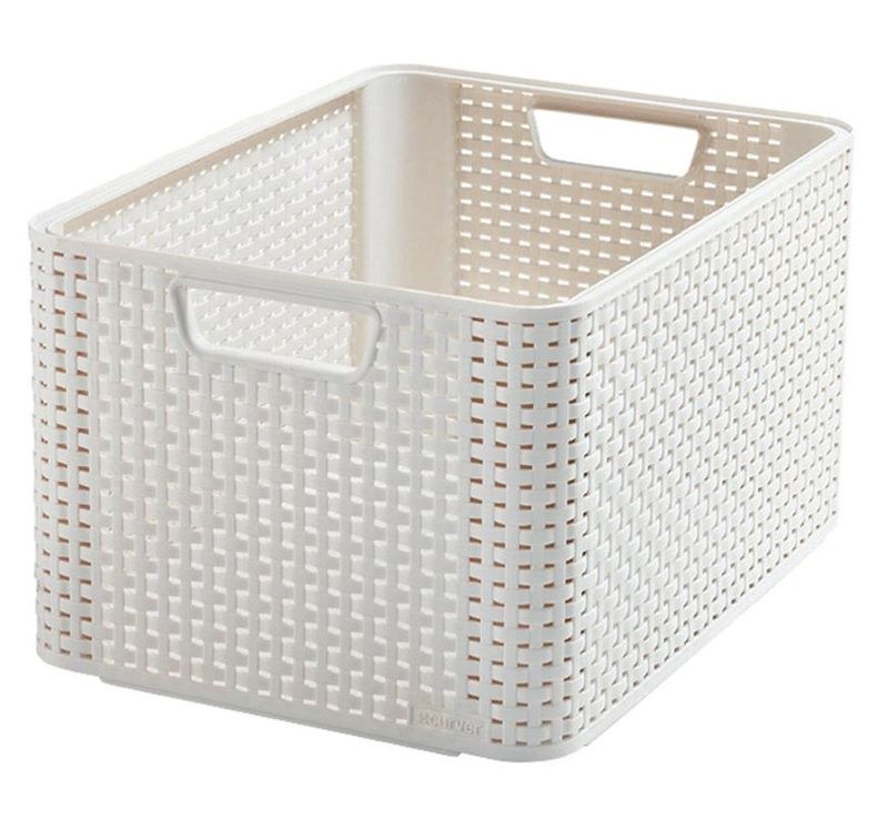 Koš Curver® STYLE L, krémový, 32,6 x 43,6 x 23 cm Koš Curver® STYLE L, krémový, 32,6 x 43,6 x 23 cm