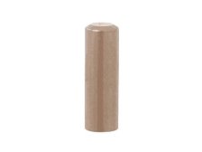 Krytka závěsu rovná 18 mm pobronz
