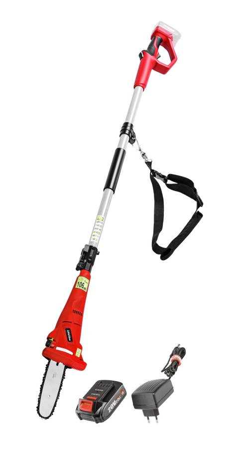 Pila Worcraft CPS - S20Li ShareSYS, 20 V Li-Ion, lišta 8" OREGON, teleskopická 188 - 270