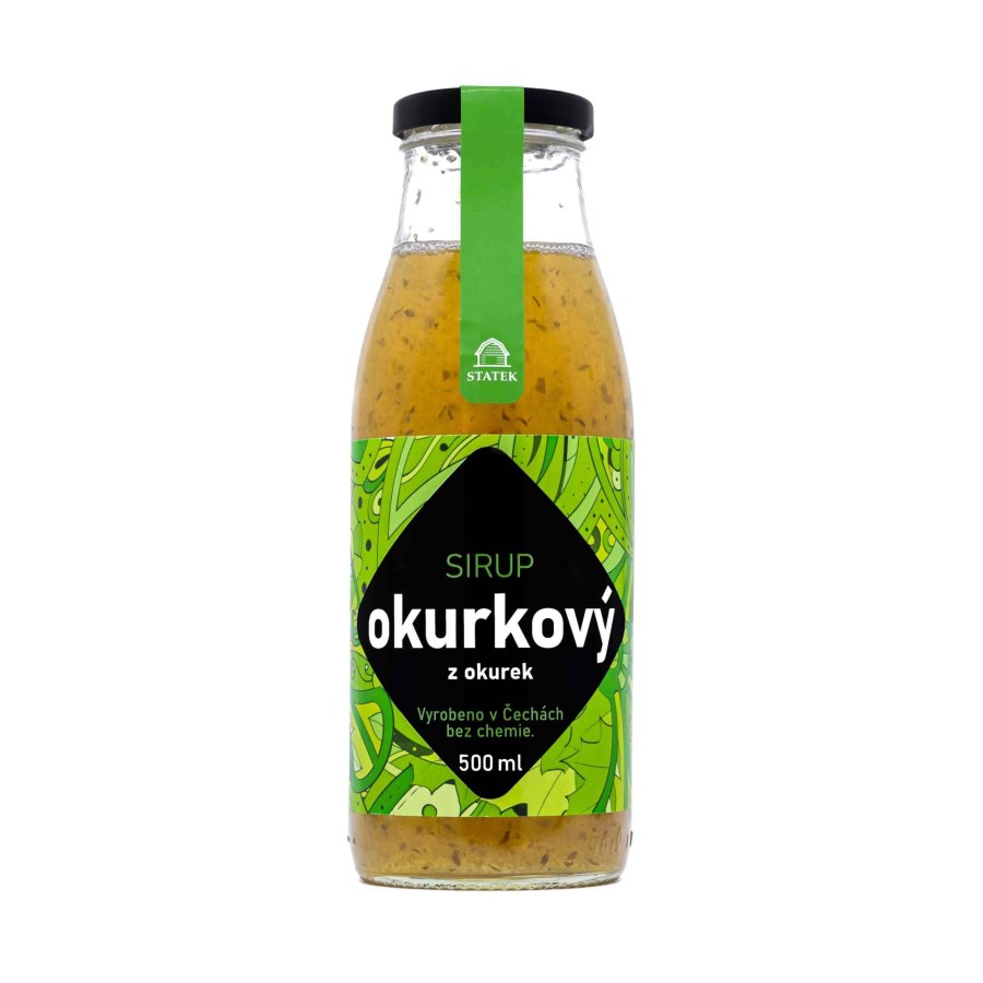 Sirup hustý okurkový s dužninou 500 ml 