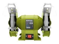 Bruska stolní dvoukotoučová, 350 W, EXTOL CRAFT