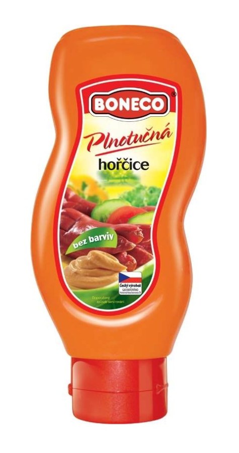 Hořčice plnotučná 360 g BONECO Hořčice plnotučná 360 g BONECO - Koření, dochucovadla, sladidla