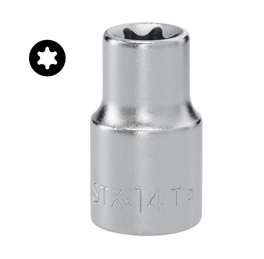 Hlavice nástrčná TORX E14, 1/2" - Nářadí ruční a elektrické, měřidla Nářadí ruční Klíče, hlavice nástrčné