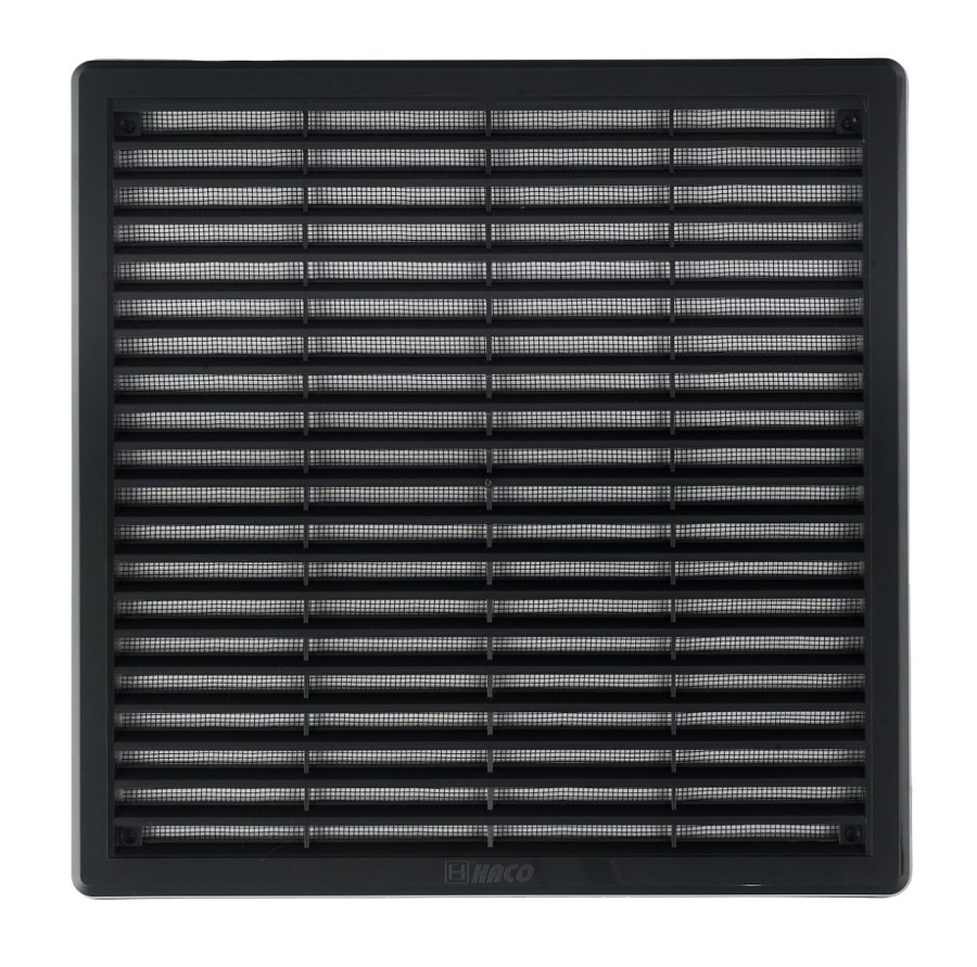 Mřížka větrací se síťovinou - krytka 300 x 300 mm K antracit - Vybavení pro dům a domácnost Stavební prvky Mřížky větrací