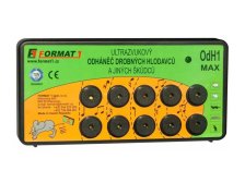 Odháněč drobných hlodavců elektrický slyšitelný OdH1-MAX včetně adaptéru