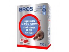 Návnada měkká pro myši a potkany BROS 150 g