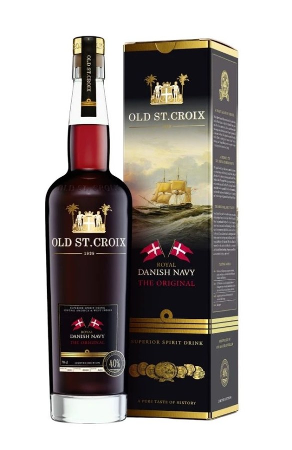 Rum Old St. Croix Royal Danish Navy - The Original 0,7 l 40% dárkový box
